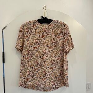 Liberty of London - Silk Blouse - Floral Pattern